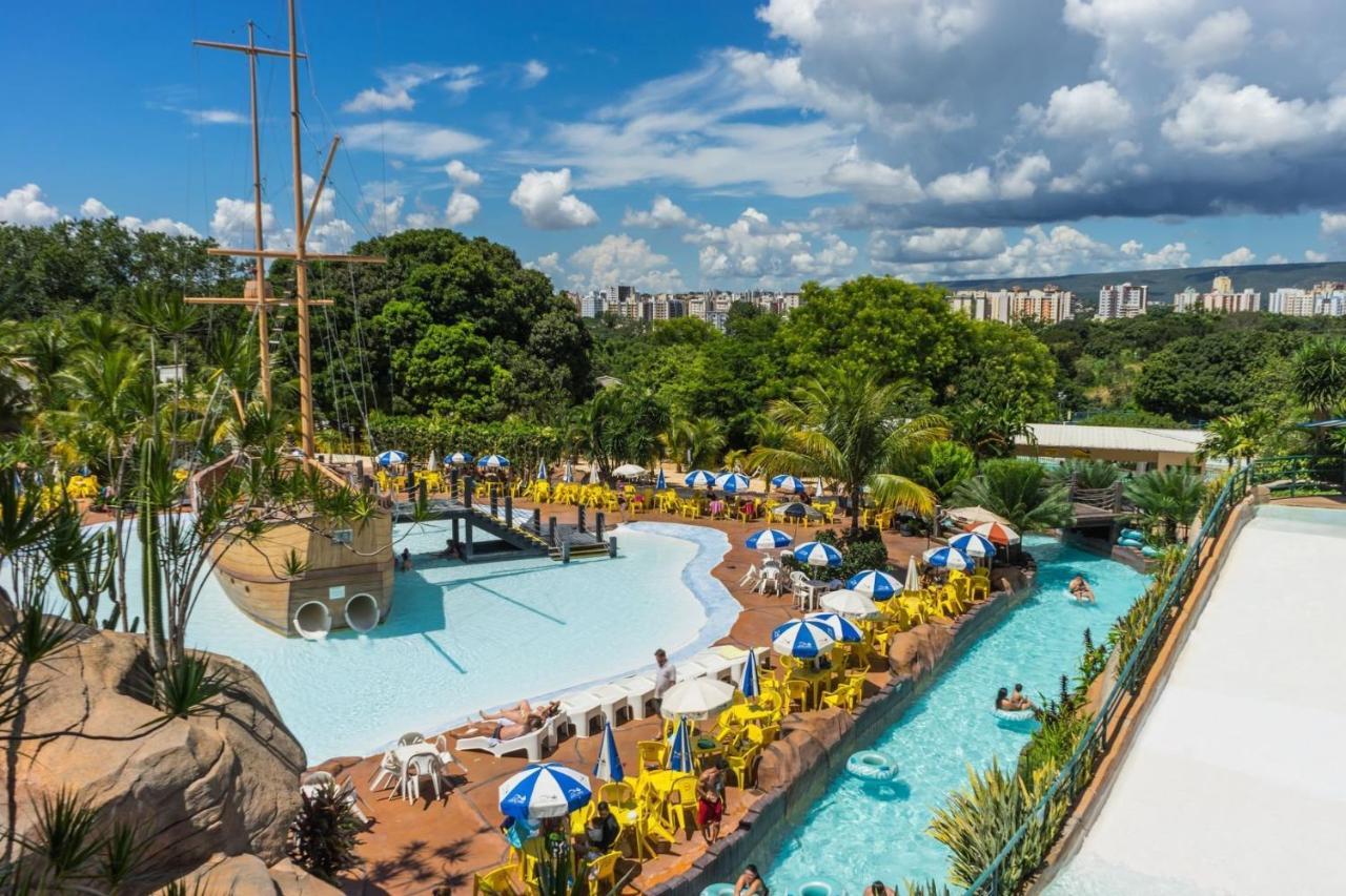 Piazza Diroma Com Acesso Ao Acqua Park E Splash Калдас Новас Екстериор снимка